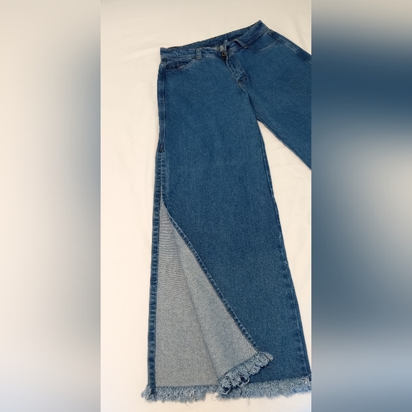 Evolet open flare denim jeans size 10 (small) - Picture 7 of 7